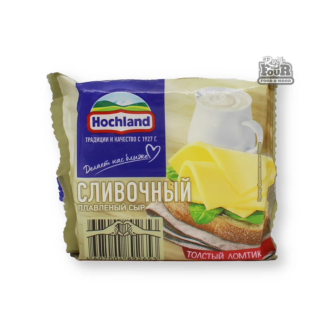 Processed cheese "Hochland" creamy slices 45% 150g